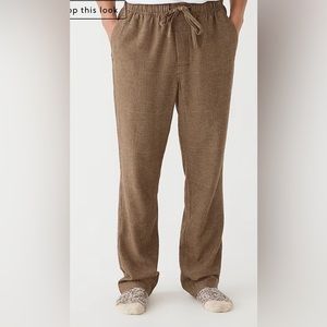 New JCrew Flannel pajama pant